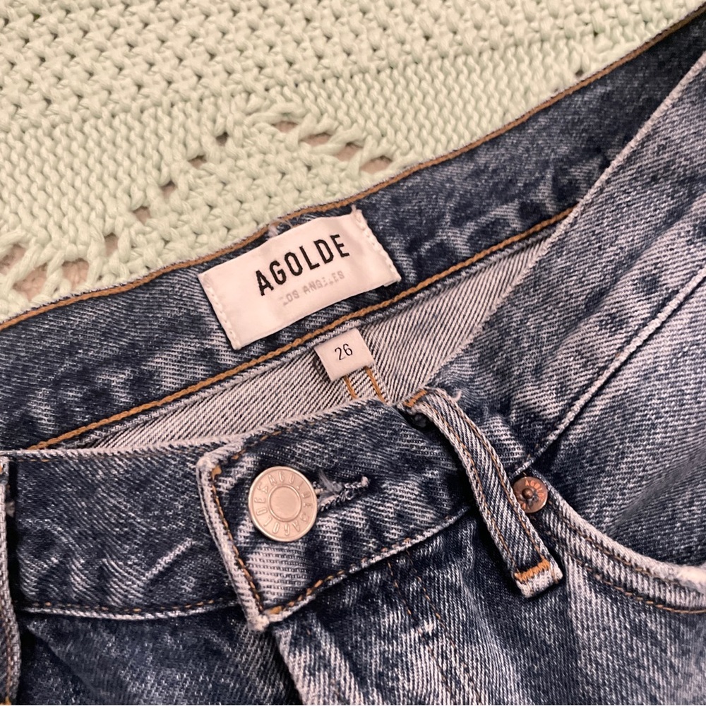 Agolde Parker Vintage Cutoff Shorts $128 Size 26 - Picture 9 of 9